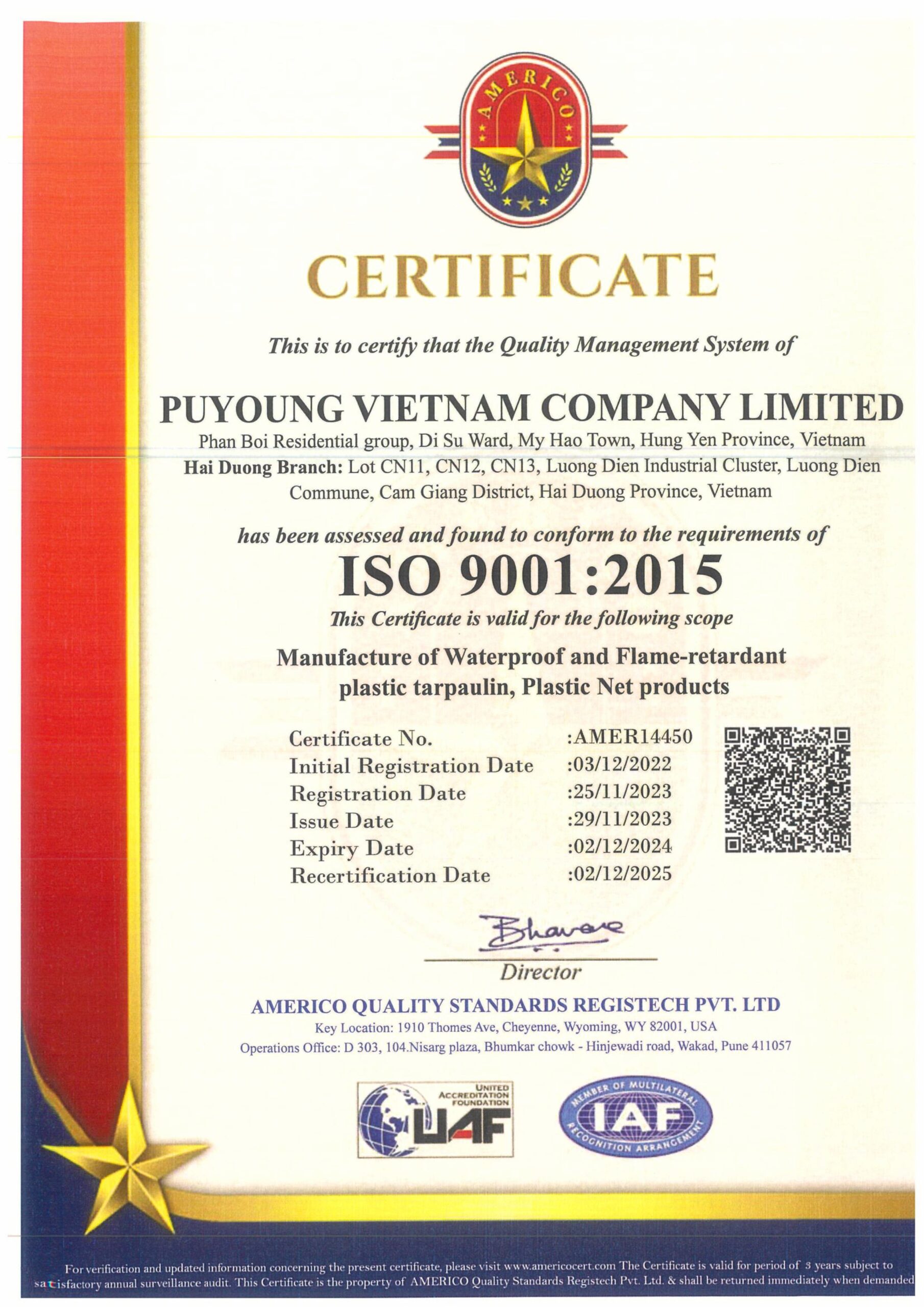 ISO certificate My Hao Luong Dien hinh anh 1 scaled